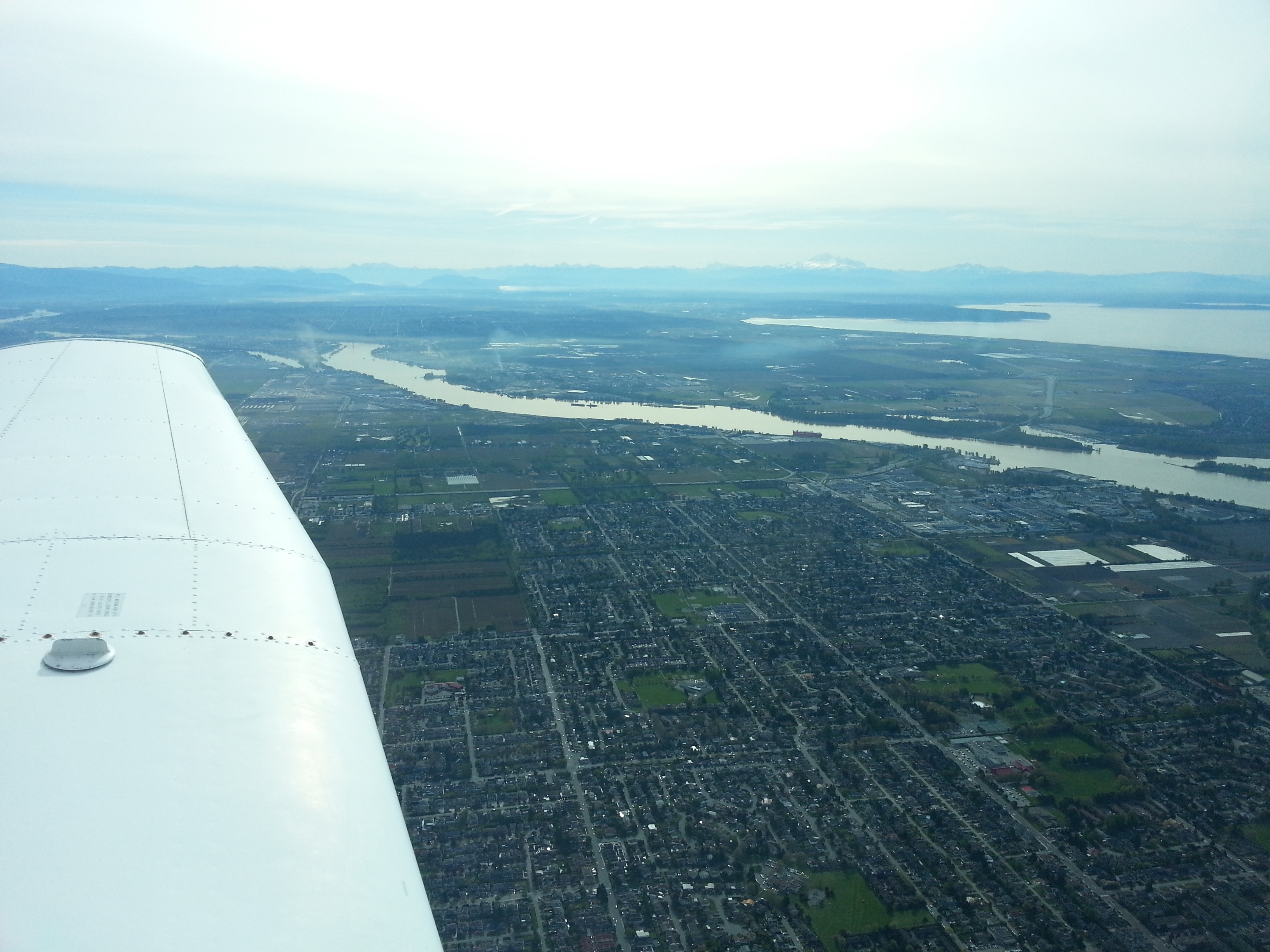 Richmond from over top of YVR