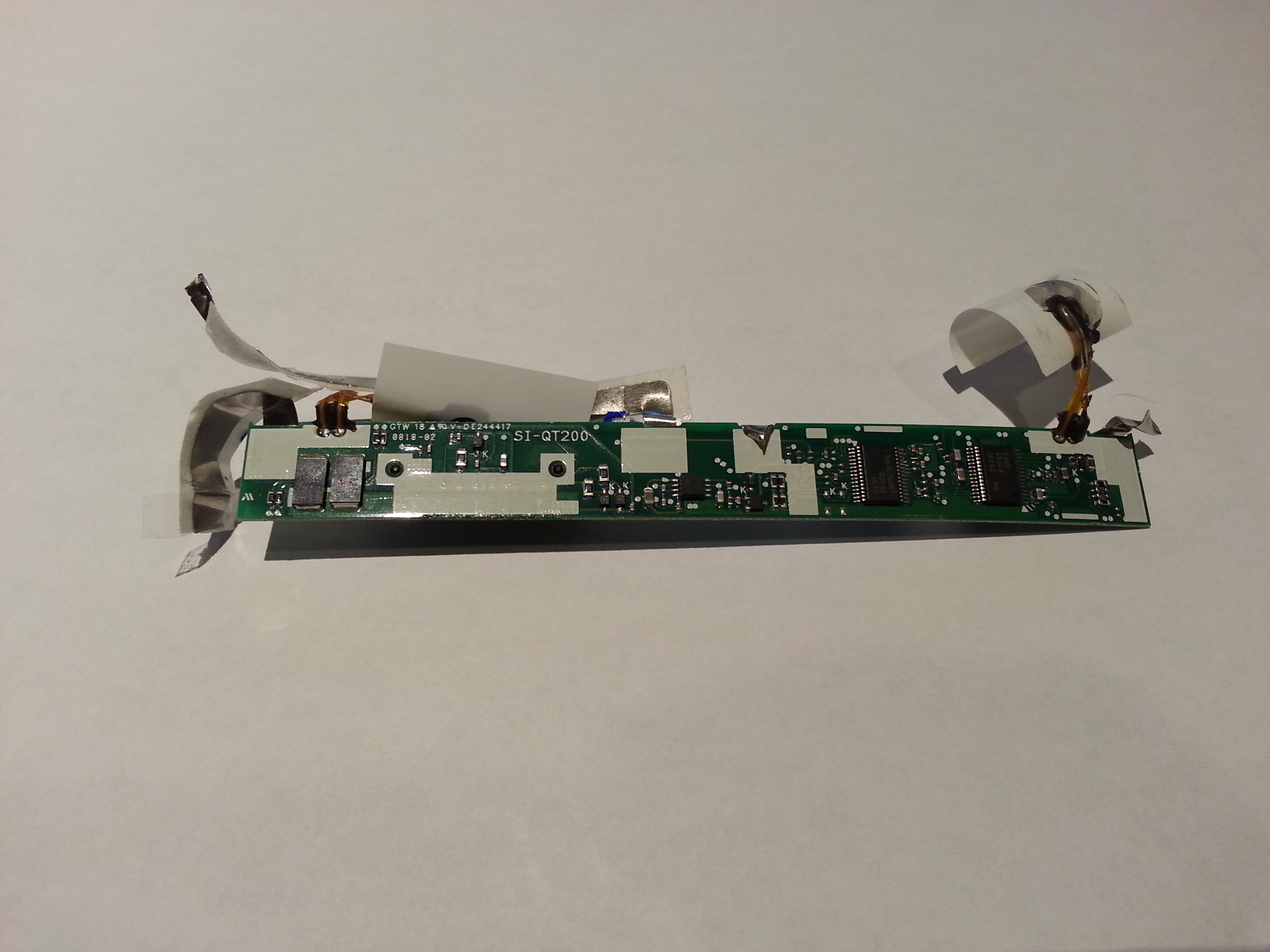 “Back” of controller board