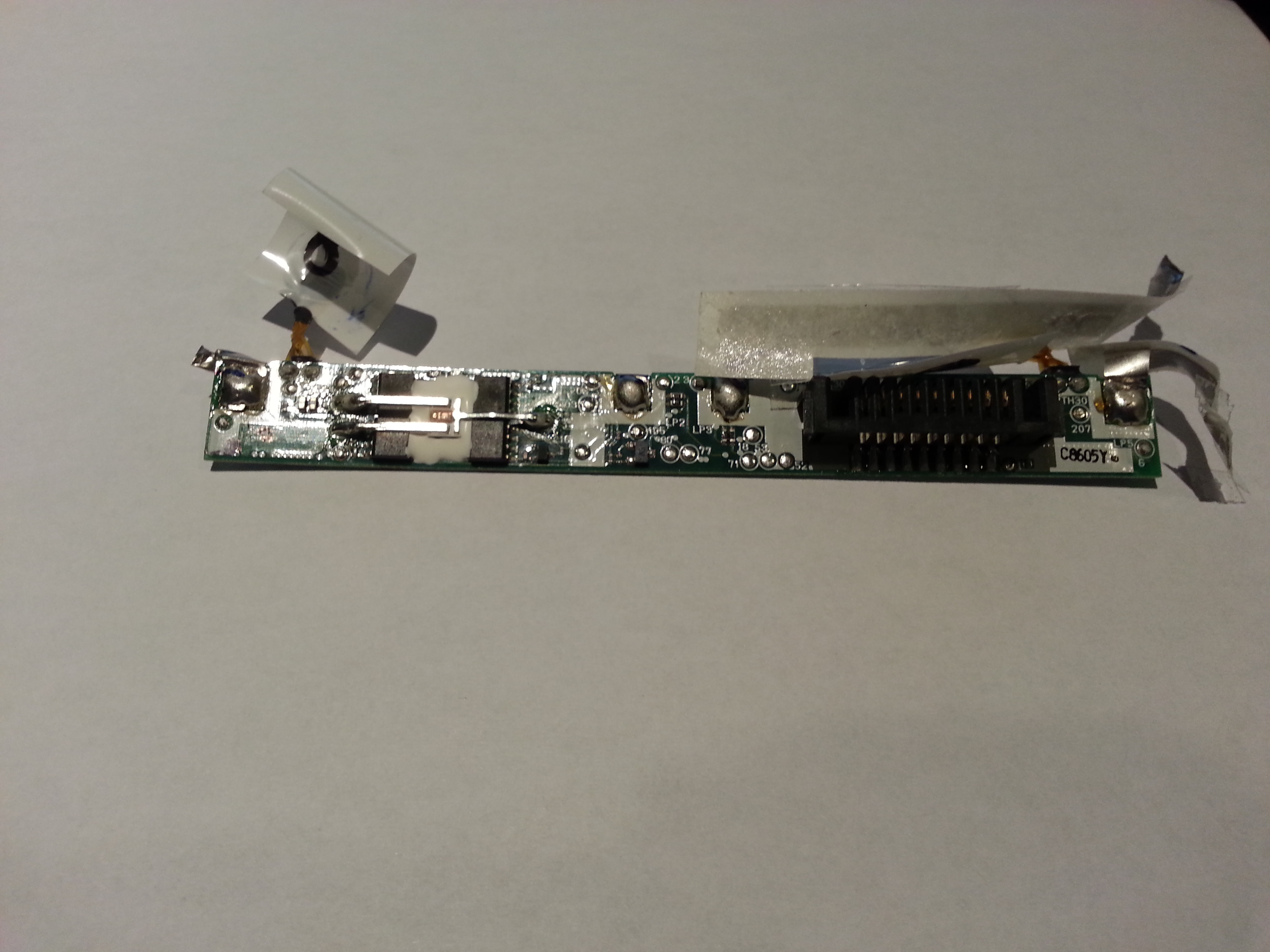 “Front” of controller board