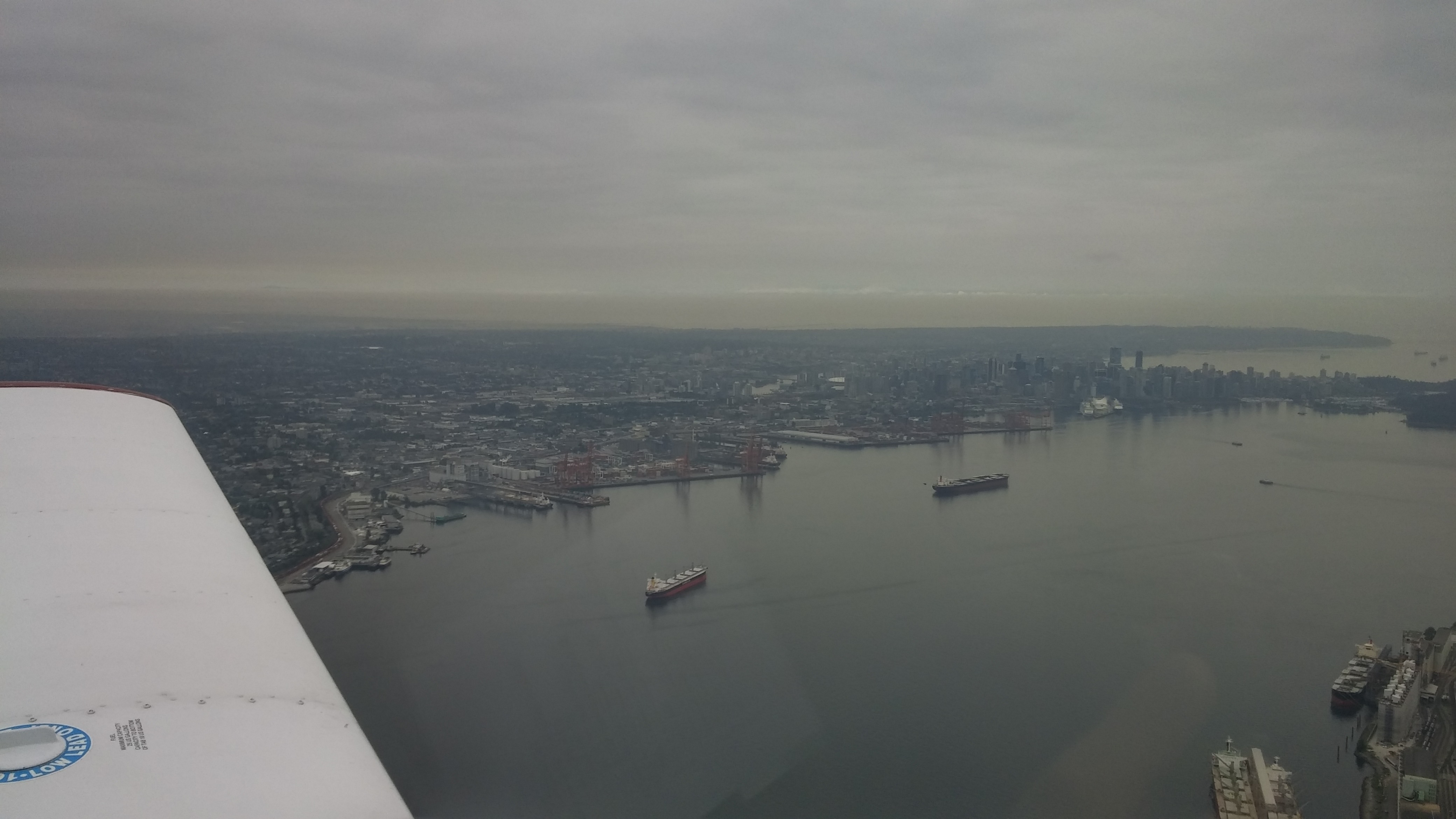 View of Vancouver from the North Shore