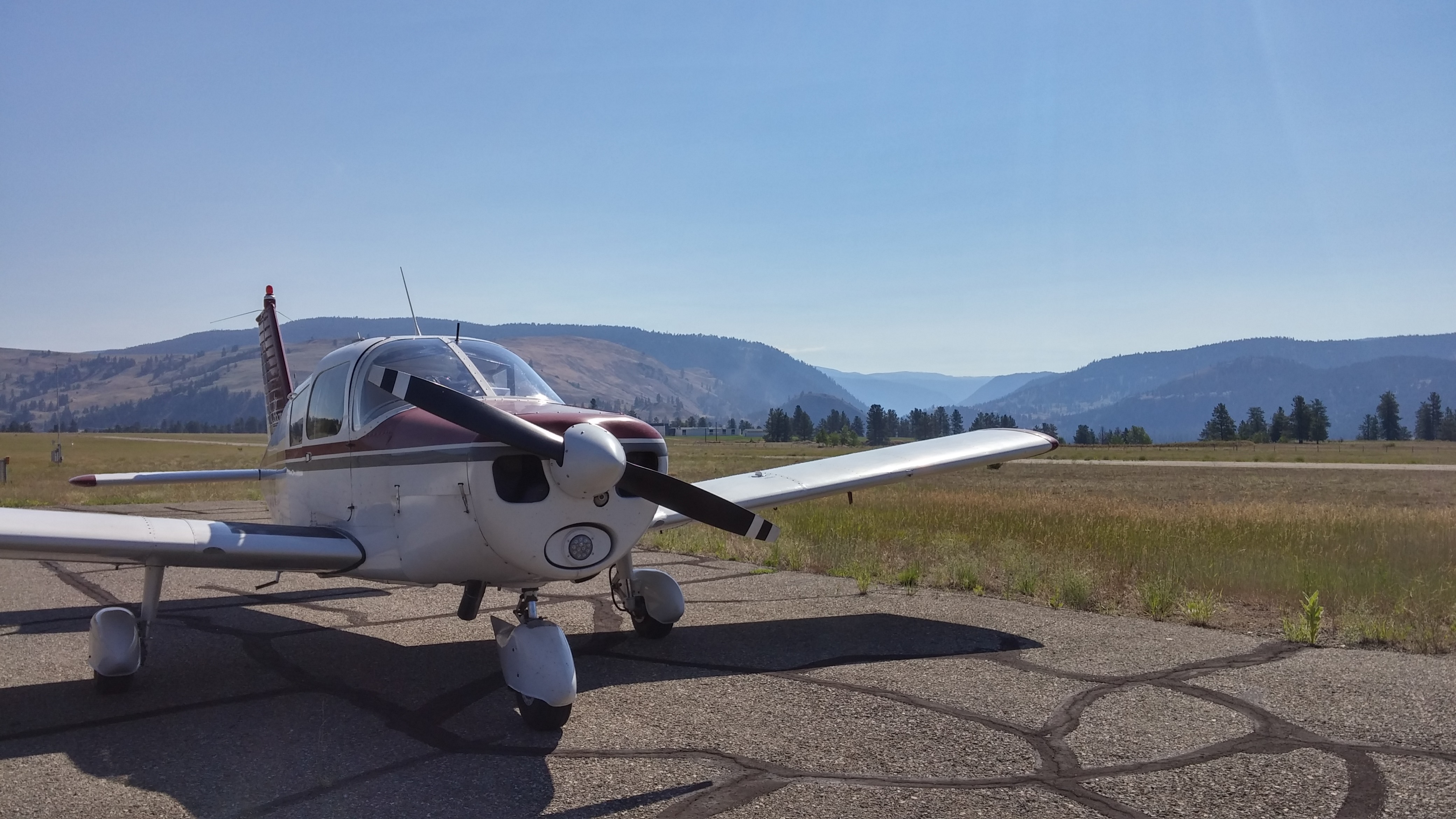 The mighty Cherokee sitting at Princeton Airport (CYDC)